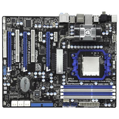 ASRock 890FX Deluxe4 - Motherboard