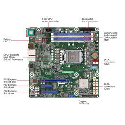 ASRock C246M WS - Motherboard