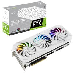 Asus ROG STRIX WHITE OC V2 GeForce RTX 3080 10GB LHR - Video Card