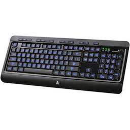 AZIO Large Print Tri-Color Illuminated Keyboard - Keyboard
