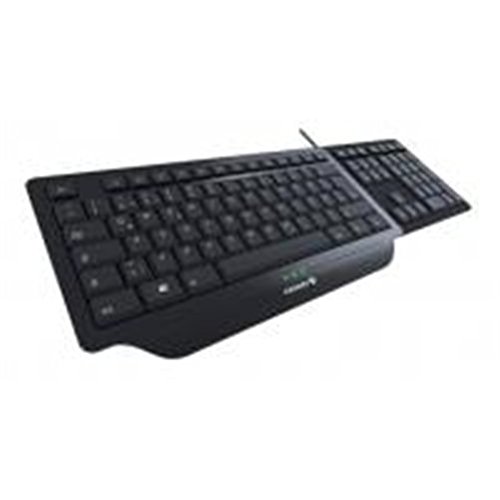 Cherry INITIAL Corded Multimedia Keyboard - Keyboard