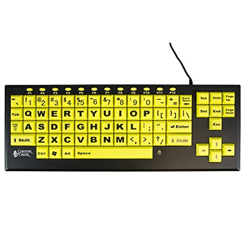 Chester Creek Technologies VisionBoard2 Yellow - Keyboard