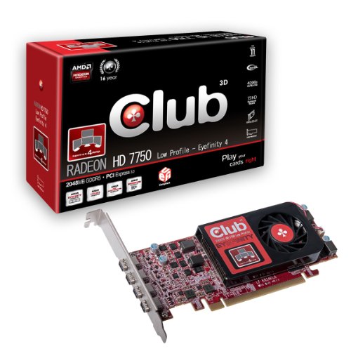 Club 3D CGAX-7758LM4 Radeon HD 7750 - Video Card
