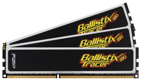 Crucial Ballistix 3 GB (3x1GB DDR3-1333) - Memory (RAM)