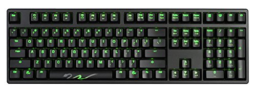 Ducky DK9008 Shine 3 Green LED Backlit (Brown Cherry MX) - Keyboard