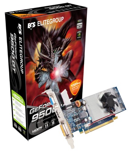 ECS N9500GTC-1GQS-F GeForce 9500 GT - Video Card