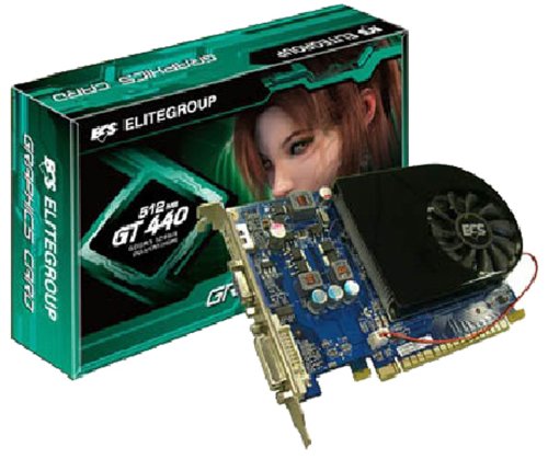 ECS NGT440-512QI-F1 GeForce GT 440 - Video Card