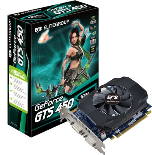 ECS NGTS450-1GPL-F GeForce GTS 450 - Video Card