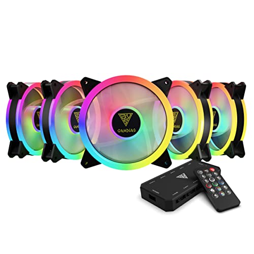 GAMDIAS AEOLUS M2 5-Pack - Case Fan