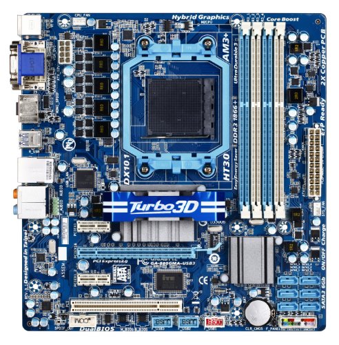Gigabyte GA-880GMA-USB3 - Motherboard