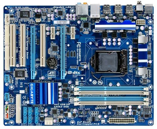 Gigabyte GA-P55A-UD3 - Motherboard