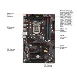 Gigabyte GA-Z270P-D3 - Motherboard