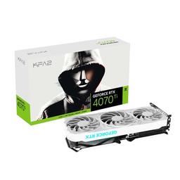 KFA2 EX Gamer White GeForce RTX 4070 - Video Card
