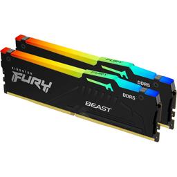 Kingston FURY Beast RGB 128 GB (4x32GB DDR5-5200) - Memory (RAM)