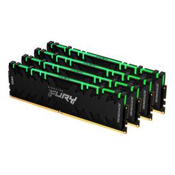 Kingston Fury Renegade RGB 128 GB (4x32GB DDR4-3200) - Memory (RAM)