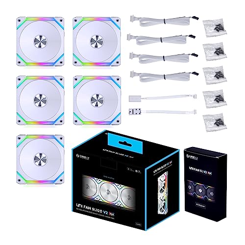 Lian Li UNI FAN SL V2 120 5-Pack - Case Fan