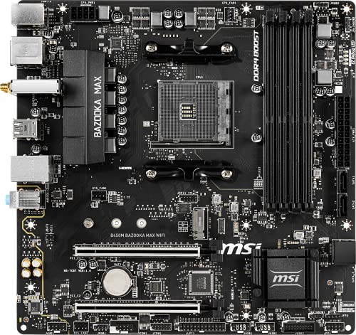 MSI B450M BAZOOKA MAX WIFI - Motherboard