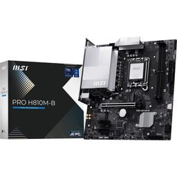 MSI PRO H810M-B - Motherboard