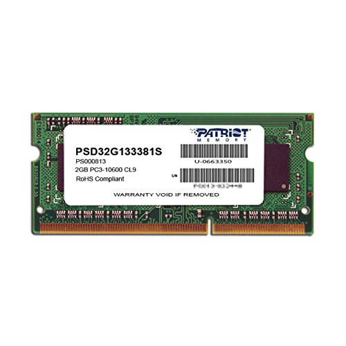 Patriot Signature Line 2 GB (1x2GB DDR3-1333) - Memory (RAM)