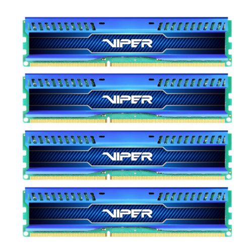 Patriot Viper 3 Low Profile Blue 32 GB (4x8GB DDR3-2133) - Memory (RAM)