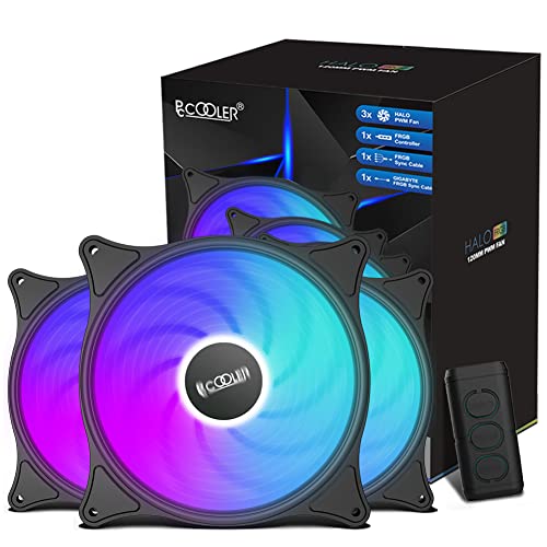 PC Cooler HALO FRGB 3-Pack - Case Fan