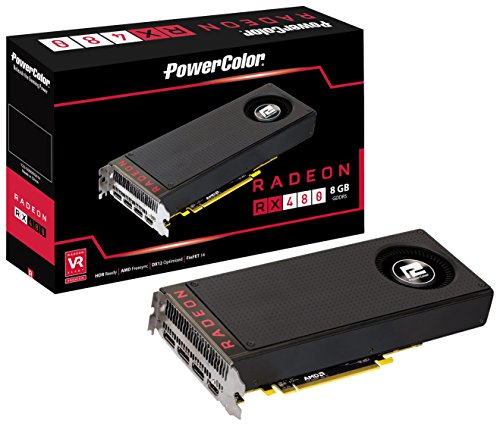PowerColor AXRX 480 8GBD5-M3DH Radeon RX 480 - Video Card