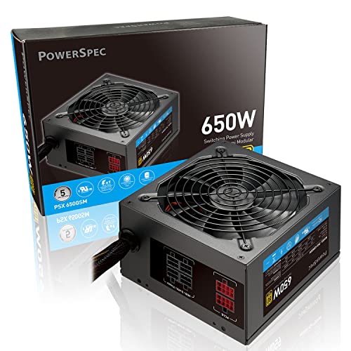 PowerSpec PS 650GSM 650W - Power Supply