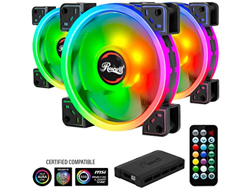 Rosewill RGBF-S12003 5-Pack - Case Fan