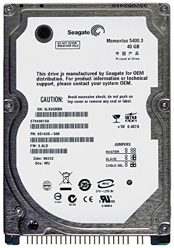 Seagate Momentus 5400.3 80 GB - Storage