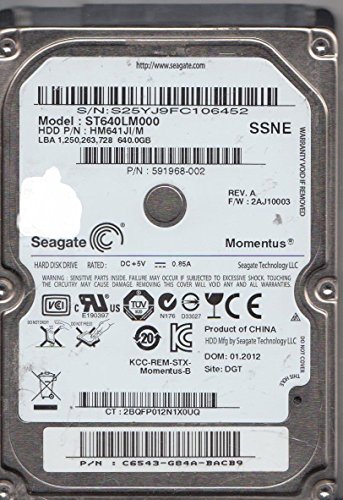 Seagate ST640LM000 640 GB - Storage