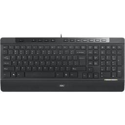SIIG USB Slim Ergonomic Multimedia Keyboard - Keyboard