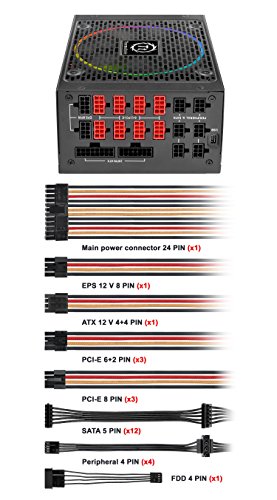 Thermaltake Toughpower DPS G RGB Titanium 850W - Power Supply