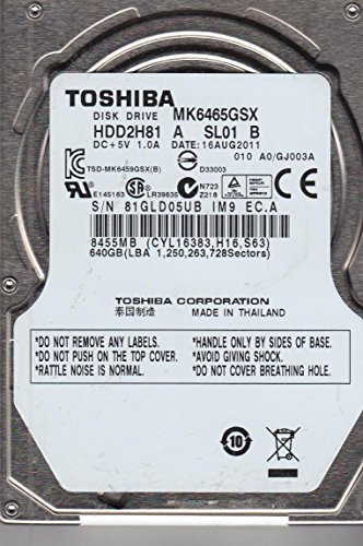 Toshiba MK6465GSX 640 GB - Storage