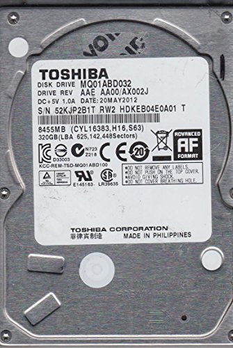 Toshiba MQ01ABD032 320 GB - Storage
